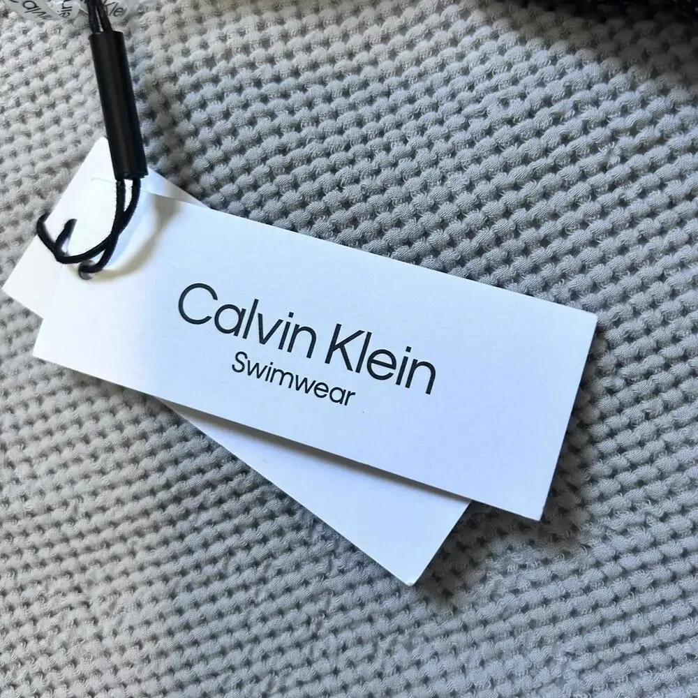 NWT Calvin Klein‎ High neck Halter One-Piece Size 18 - Picture 7 of 8